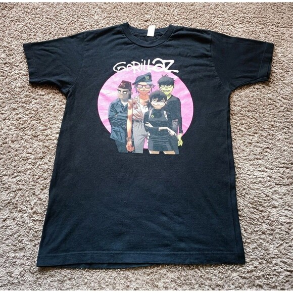 Tultex Other - Gorillaz T-Shirt Men's Size Medium Graphic Print Black Shirt